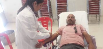 जलीलपुर में मानवाधिकार परिषद युवा टीम द्वारा रक्तदान शिविर का किया गया आयोजन